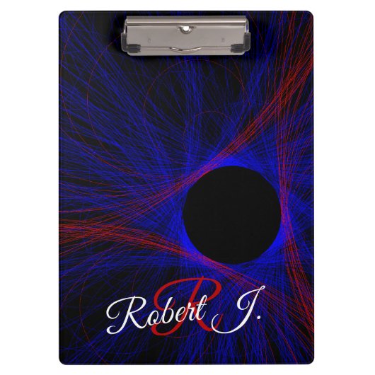 Accented Triangle Geometric Clipboard クリップボード (正面)