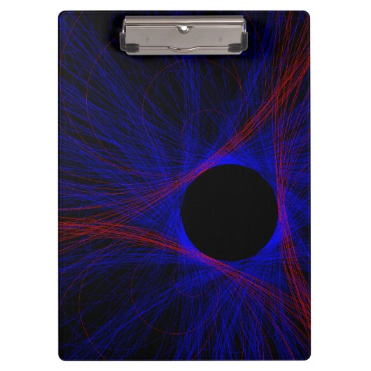 Accented Triangle Geometric Clipboard クリップボード (正面)