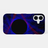 Accented Triangle Geometric iPhone 16 Case iPhone 16ケース (裏面横)