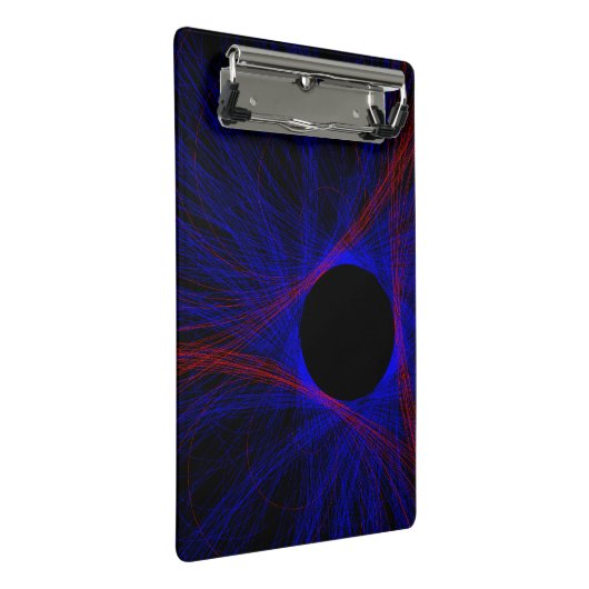 Accented Triangle Geometric Mini Clipboard ミニクリップボード (アングル)