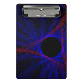 Accented Triangle Geometric Mini Clipboard ミニクリップボード