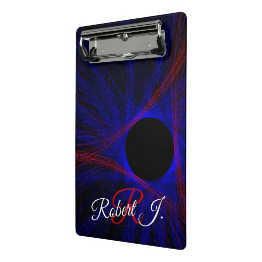 Accented Triangle Geometric Mini Clipboard ミニクリップボード (アングル2)