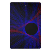 Accented Triangle Geometric Mini Clipboard ミニクリップボード (裏面)