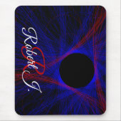 Accented Triangle Geometric Mouse Pad マウスパッド (正面)