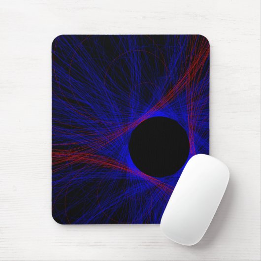 Accented Triangle Geometric Mouse Pad マウスパッド (マウス)