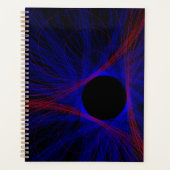 Accented Triangle Geometric Spiral Planner プランナー手帳 (正面)