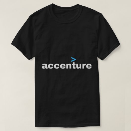 Accenture Logo Merch Essential T-Shirt Tシャツ (デザイン正面)