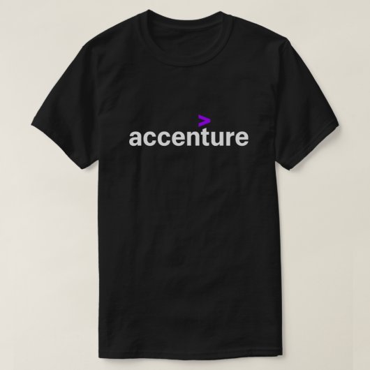 Accenture Logo Pullover Hoodie.png Tシャツ (デザイン正面)