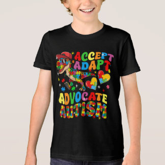 Accept Adapt Advocate Autism Awareness Puzzle トライブレンドＴシャツ