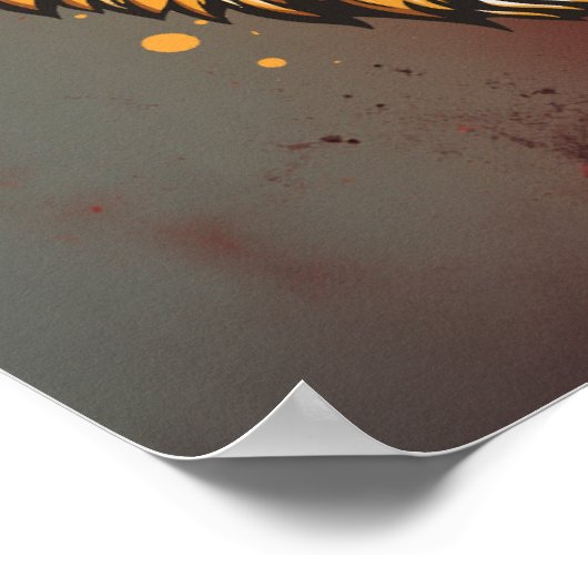 Accept Challenges – Motivational Quote Design ポスター (角)