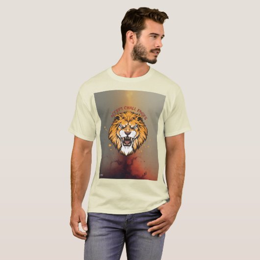 Accept challenges t shirt design  tシャツ (正面フル)