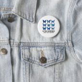 Accept Understand Love Autism Awareness Butterfly 缶バッジ (インサイチュ)