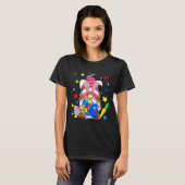 Accept Understand Love Gnome Autism Awareness East Tシャツ (正面フル)