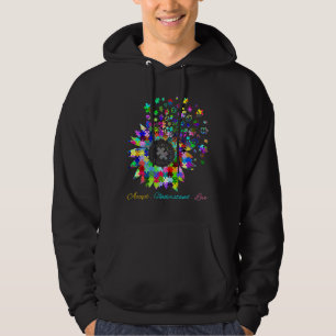 Accept Understand Love Sunflower Autism Awareness パーカ