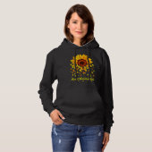 Accept Understand Love Sunflower Autism Awareness  パーカ (正面フル)