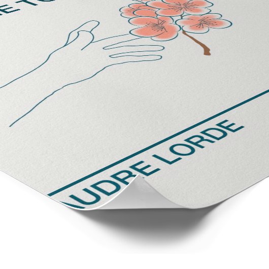 Accept Yourre Lorde ポスター (角)