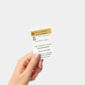 Access Badge Identification | Conference_update バッジ (手持ち)