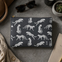 Accessory Pouch | チーター柄コスメティックバッグ