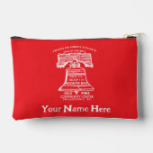 Accessory Pouch Small - Red (Personalized) アクセサリーポーチ (裏面)