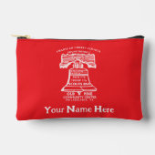 Accessory Pouch Small - Red (Personalized) アクセサリーポーチ (正面)
