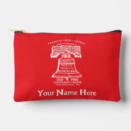 Accessory Pouch Small - Red (Personalized) アクセサリーポーチ
