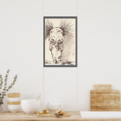 AcCiDeNt ArT '自然のピエロ違う'ポスター ポスター (キッチン)