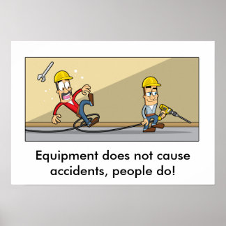 Accident Prevention 001 ポスター