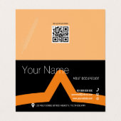 ACCOLADEコレクション折り畳み名刺 名刺 (外部フラット)