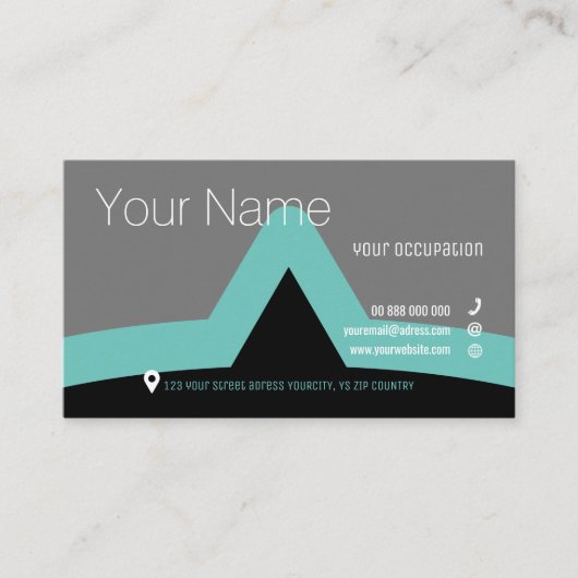 ACCOLADEコレクション標準名刺 名刺 (正面)