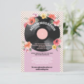 Accommodation Music Record結婚のフローラ1950s エンクロージャーカード (スタンド正面)