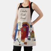 Accompanied Contrast, Kandinsky  エプロン (インサイチュ)