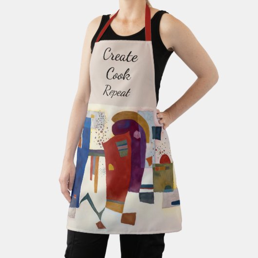 Accompanied Contrast, Kandinsky  エプロン (インサイチュ)