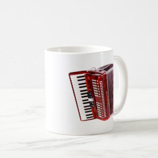 ACCORDIANの楽器 コーヒーマグカップ (正面右)