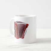 ACCORDIANの楽器 コーヒーマグカップ (正面左)