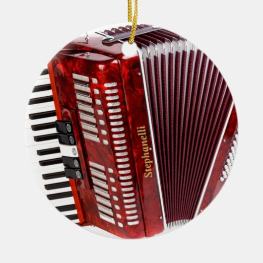 ACCORDIANの楽器 セラミックオーナメント (正面)