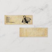 Accordianプレーヤー スキニー名刺 (正面/裏面)