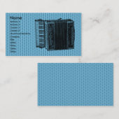 Accordian 名刺 (正面/裏面)