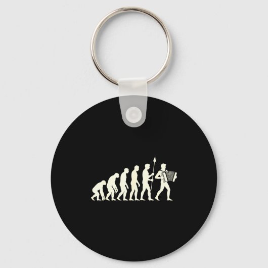 Accordion Design For Men Women Accordionist Accord キーホルダー (正面)
