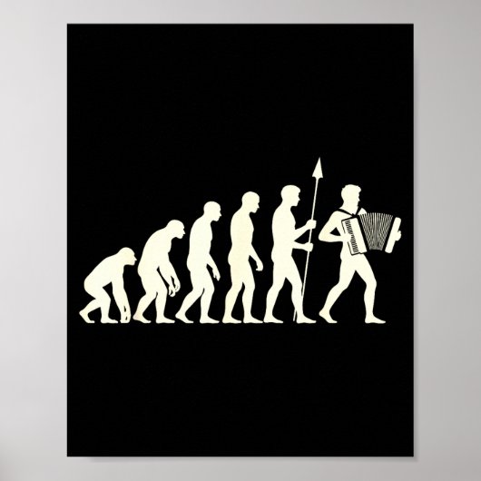 Accordion Design For Men Women Accordionist Accord ポスター (正面)