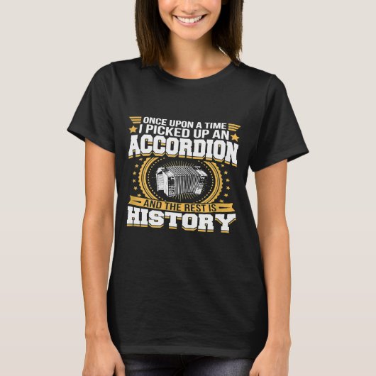 Accordion The Rest Is History Tシャツ (正面)