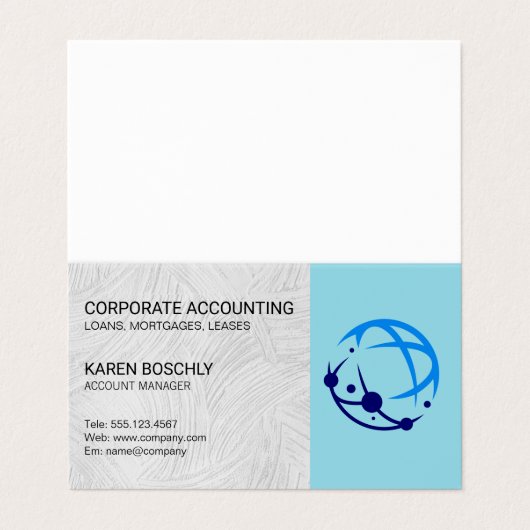 Account Manager | Corporate Global Logo 名刺 (外部フラット)