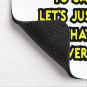 Accountantおもしろいギフトアイディア マウスパッド (コーナー)