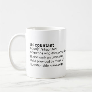 Accountantおもしろい定義 コーヒーマグカップ