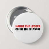 Accountantおもしろい Halloween文 缶バッジ (正面&裏面)