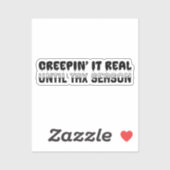 Accountantおもしろい Halloween - Creepinの実在It シール (シート)