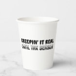 Accountantおもしろい Halloween - Creepinの実在It 紙コップ