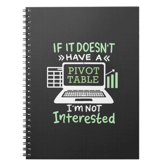 Accountantにはピボットテーブルがある ノートブック (正面)