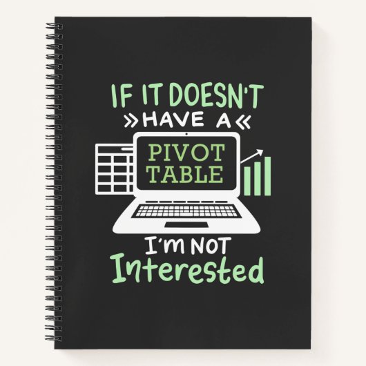 Accountantにはピボットテーブルがある ノートブック (正面)