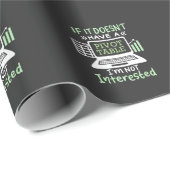 Accountantにはピボットテーブルがある ラッピングペーパー (ロールコーナー)