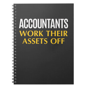 Accountantの作業資おもしろい産会計ユーモア ノートブック